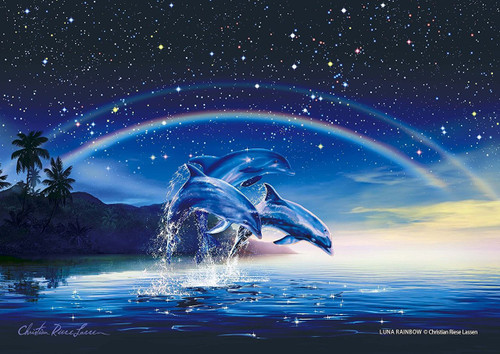 Epoch Jigsaw Puzzle 02-402 Lassen Luna Rainbow (108 Pieces)