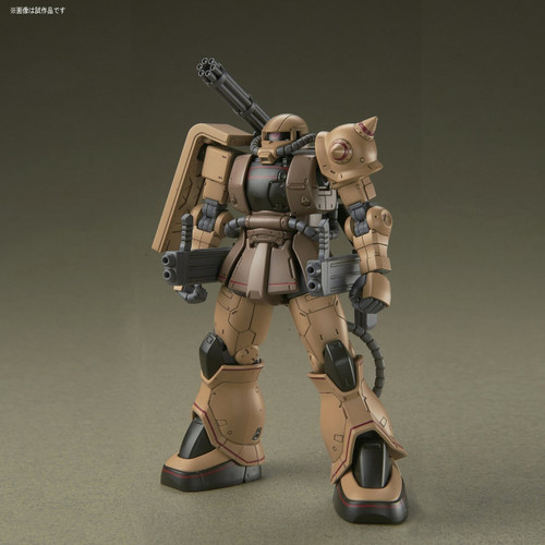 Bandai Gundam The Origin 019 MS-06CK ZAKU HALF CANNON 1/144 Scale Kit