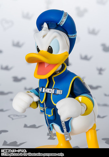 Bandai 208716 S.H. Figuarts Donald Duck Figure (Kingdom Hearts II)
