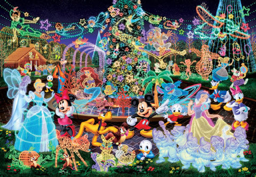 Tenyo Japan Jigsaw Puzzle D-500-391 Disney All Characters (500 Pieces)
