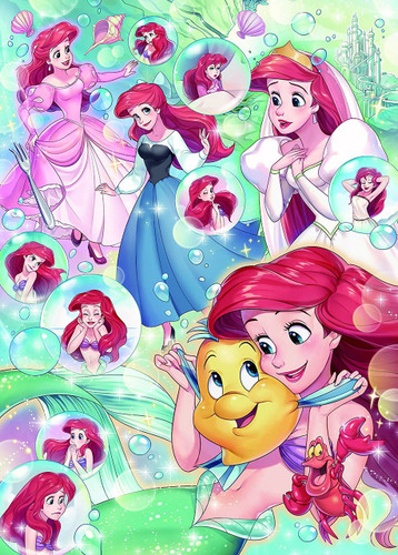 Tenyo Japan Jigsaw Puzzle D-500-478 Disney The Little Mermaid Ariel (500 Pieces)