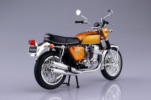Aoshima Skynet 04309 Honda CB750FOUR (K0) Candy Gold 1/12 Scale Finished Model