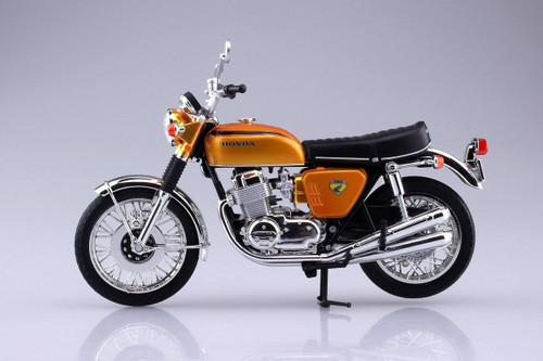Aoshima Skynet 04309 Honda CB750FOUR (K0) Candy Gold 1/12 Scale Finished Model