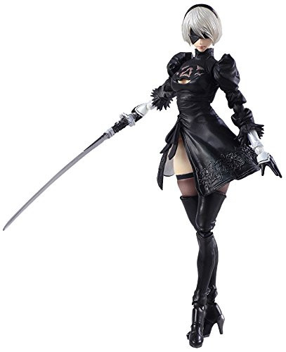 Square Enix Bring Arts NieR: Automata 2B & Machine Lifeform Set of 2 Figure