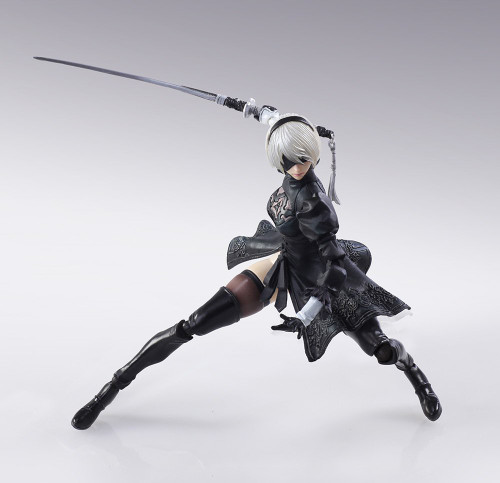 Square Enix Bring Arts NieR: Automata 2B & Machine Lifeform Set of 2 Figure