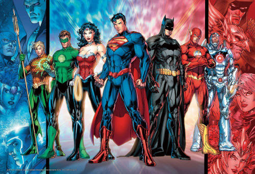 Beverly Jigsaw Puzzle 83-089 Justice League 300A (300 Pieces)