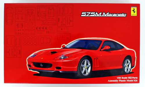 Fujimi RS-117 Ferrari 550/575M Maranello 1/24 scale kit