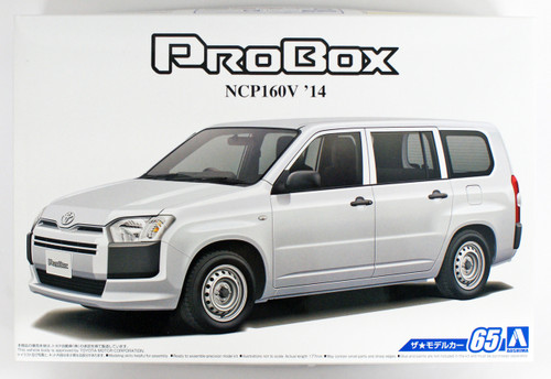Aoshima 51436 The Model Car 65 Toyota NCP160V Pro Box 2014 1/24 scale kit