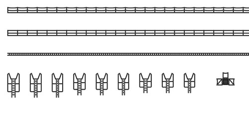 Hasegawa QG72 721722 IJN Vessels General-purpose Photo-etched Parts A (Handrail / Ladder) 1/700 scale kit