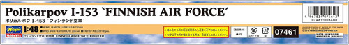 Hasegawa 07461 Polikarpov I-153 Finnish Air Force 1/48 scale kit