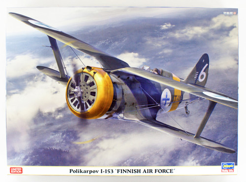 Hasegawa 07461 Polikarpov I-153 Finnish Air Force 1/48 scale kit