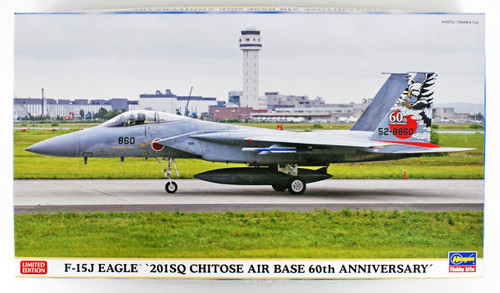 Hasegawa 02265 F-15J Eagle "201SQ Chitose Air Base 60th Anniversary" 1/72 scale kit