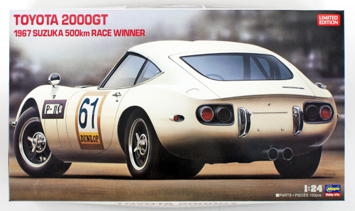 Hasegawa 20327 Toyota 2000GT "1967 Suzuka 500km Race" Winner 1/24 scale kit
