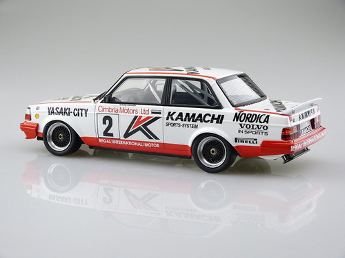 Aoshima 98257 Volvo 240 Turbo '86 Macau Guia Race Winner 1/24 scale kit