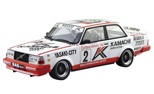 Aoshima 98257 Volvo 240 Turbo '86 Macau Guia Race Winner 1/24 scale kit