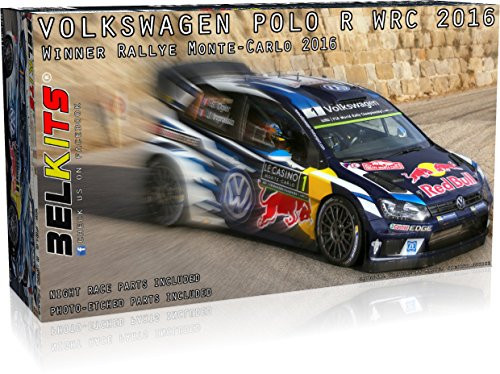 Aoshima (BELKitS) 03173 Volkswagen Polo R WRC 2016 1/24 Scale Kit