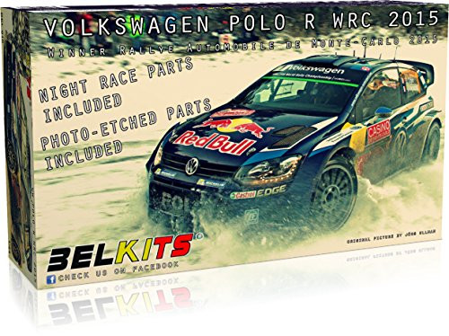Aoshima (BELKitS) 03166 Volkswagen Polo R WRC 2015 1/24 Scale Kit