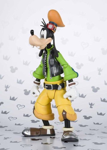 Bandai 225508 S.H. Figuarts Goofy Figure (Kingdom Hearts II)