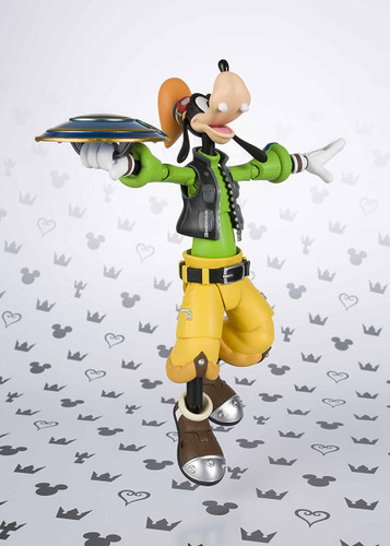 Bandai 225508 S.H. Figuarts Goofy Figure (Kingdom Hearts II)