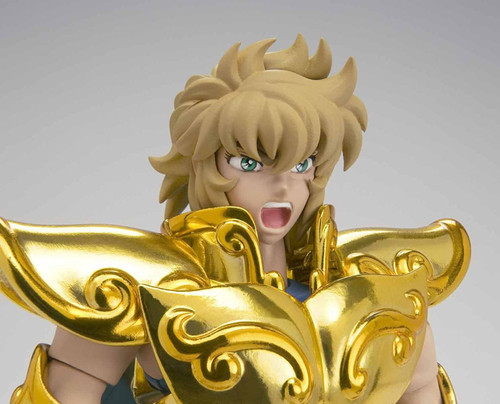 Bandai 225546 Saint Seiya Myth Cloth EX Leo Aiolia Revival Version Figure