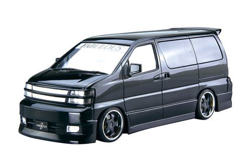 Aoshima 54529 FABULOUS APE50 ELGRAND '00 (NISSAN) 1/24 scale kit