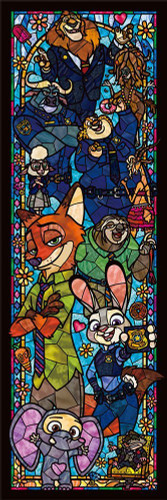 Tenyo Japan Jigsaw Puzzle DSG-456-733 Disney Zootopia (456 Small Pieces)