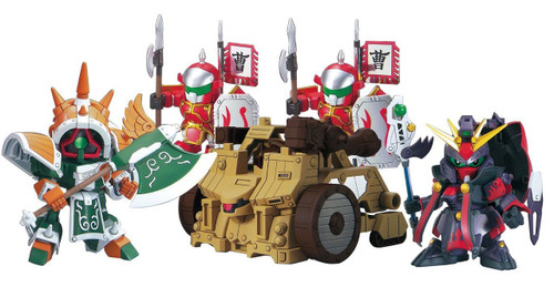 Bandai SD BB 410 Gundam Dian Wei Asshimar/JiaXu Ashtaron/Weapons Plastic Model Kit