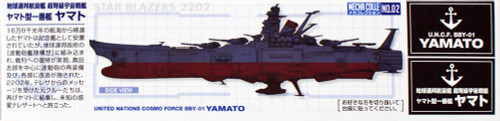 Bandai 210627 Space Battleship Yamato 2202 Non Scale Kit