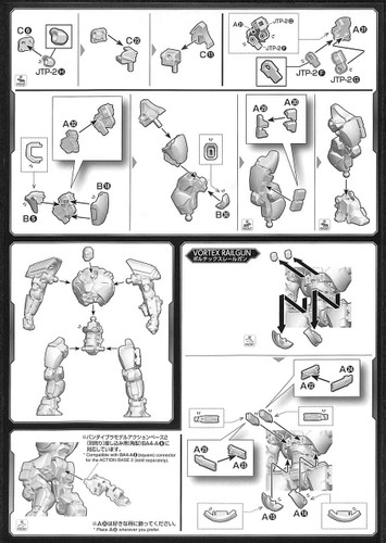 Bandai HG 244981 Pacific Rim Bracer Phoenix Plastic Model Kit