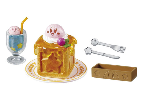 Re-ment 203638 "Kirby's Cafe Time" 8 Figure Complete set