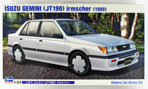 Hasegawa HC-26 Isuzu Gemini (JT190) Irmscher 1/24 scale kit