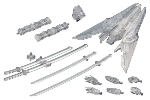 Kotobukiya MSG Modeling Support MW102 Weapon Unit Assorted 02 Sharp Set Clear Version