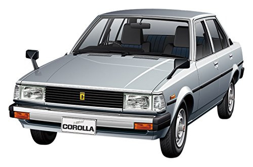 Aoshima 55243 Model Car 71 Toyota E70 Corolla Sedan GT/DX 1981 1/24 scale kit
