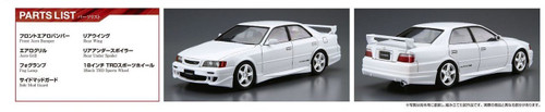 Aoshima 55250 Toyota TRD JZX100 Chaser 1998 1/24 scale kit