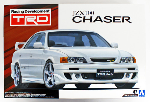 Aoshima 55250 Toyota TRD JZX100 Chaser 1998 1/24 scale kit