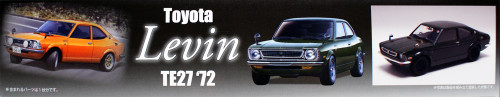 Fujimi ID-53 Toyota Levin TE27 1972 1/24 scale kit