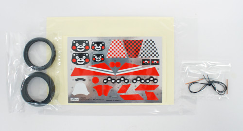 Fujimi 170633 Kumamon Racing Bike Kumamon Version 1/12 scale kit