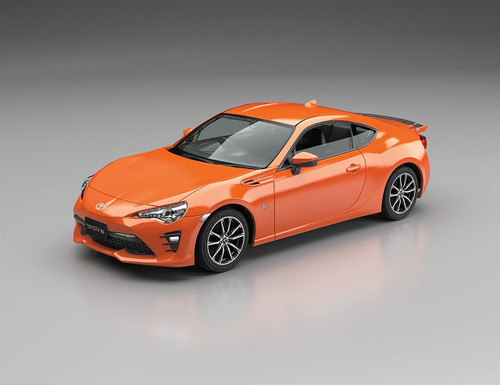 Aoshima 54192 Toyota 86 Orange Metallic 1/32 pre-painted kit