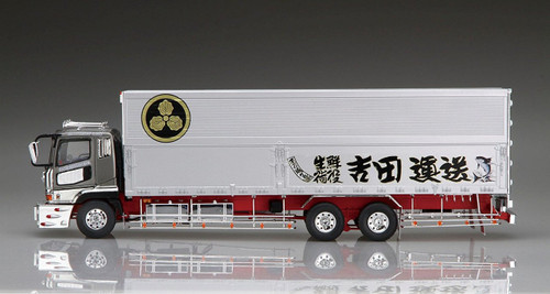 Aoshima 55595 Japanese Decoration Truck Extra Yoshida Unso Marumon Line 1/32 scale kit