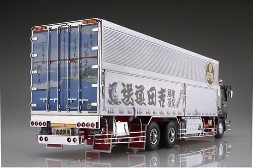 Aoshima 55595 Japanese Decoration Truck Extra Yoshida Unso Marumon Line 1/32 scale kit