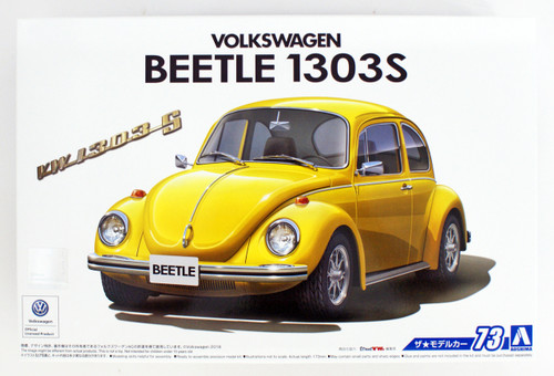 Aoshima 55526 The Model Car 73 Volkswagen 13AD Beetle 1303S 1973 1/24 scale kit