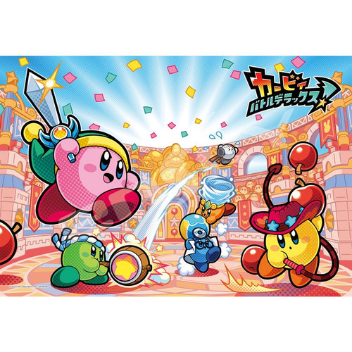 Ensky Jigsaw Puzzle 300-1326 Kirby Battle Deluxe (300 Pieces)