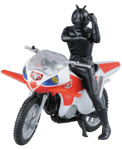 Bandai 210634 New Cyclone & Kamen (Masked) Rider 2 non scale kit (Mecha Collection Kamen Rider No.5)