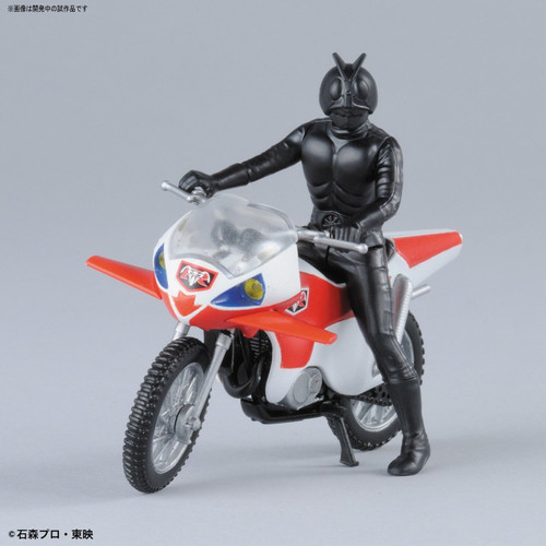 Bandai 210634 New Cyclone & Kamen (Masked) Rider 2 non scale kit (Mecha Collection Kamen Rider No.5)