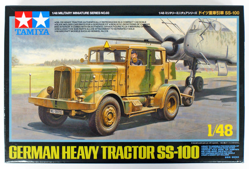 Tamiya 32593 German Heavy Tractor SS-100 1/48 scale kit