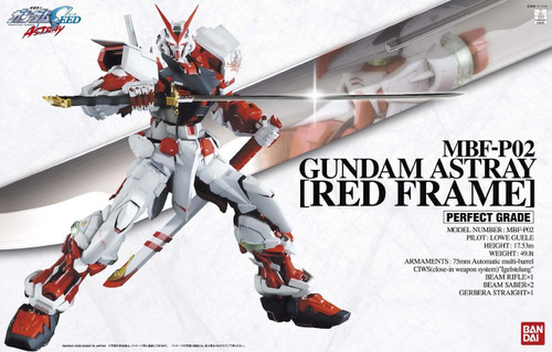 Bandai PG 584632 Gundam Seed Astray Gundam Astray (Red Frame) 1/60 scale kit