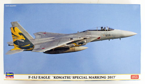 Hasegawa 02272 F-15J Eagle 'Komatsu Special Marking 2017' 1/72 scale kit
