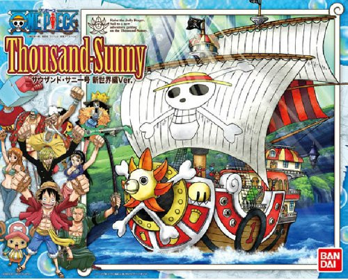 Bandai 716279 ONE PIECE Thousand Sunny New World Ver. (Non-Scale Plastic Model Kit)