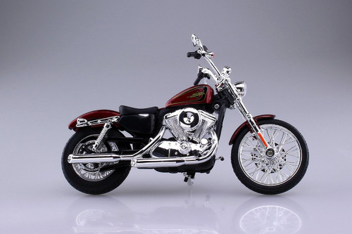 Aoshima Skynet 04408 Harley-Davidson 2012 XL 1200V Seventy-Two Red 1/12 scale Finished Model