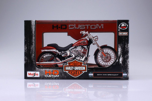 Aoshima Skynet 04422 Harley-Davidson 2014 CVO Breakout 1/12 Scale Finished Model